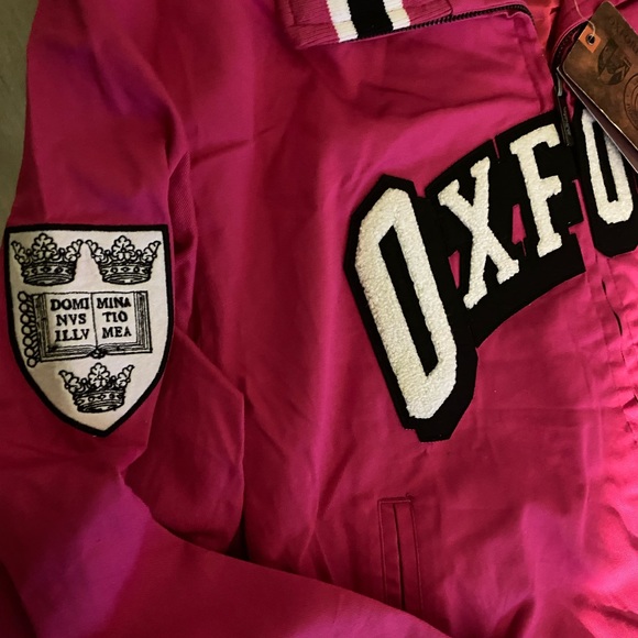 pink stall & dean oxford zip up. - Picture 2 of 4